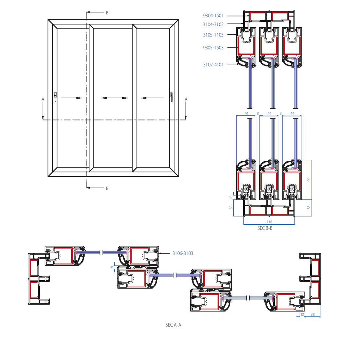 Supra Series uPVC Doors | Shirkes Windoor